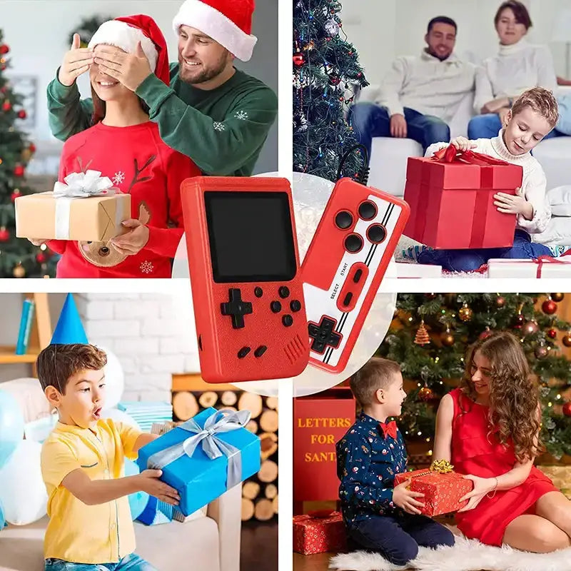 Mini Handheld Game Console – 400 Built-in Games (various types available) by Habicare