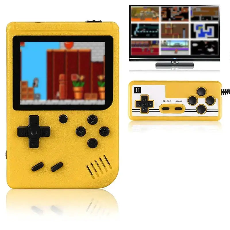 Mini Handheld Game Console – 400 Built-in Games (various types available) by Habicare