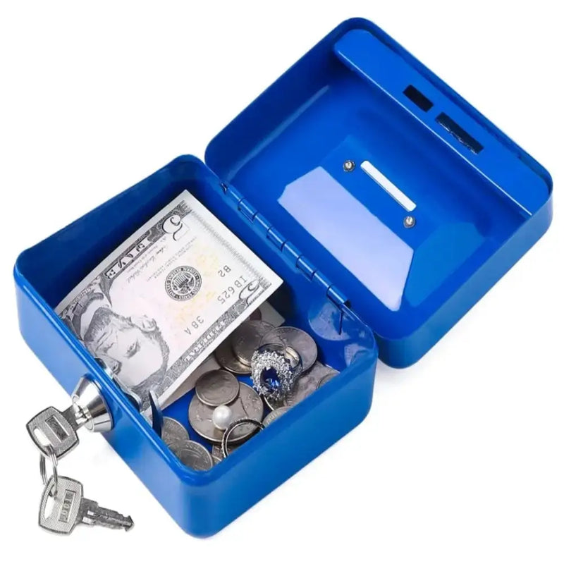 Mini Key Lock Money Safe Box (available in 4 colours) by Habicare