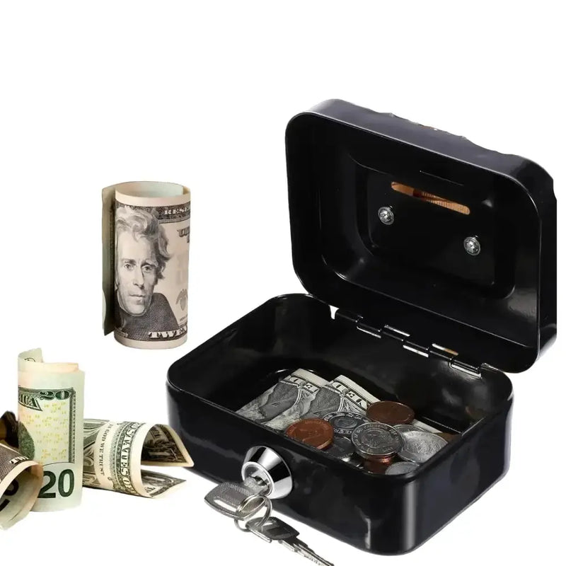 Mini Key Lock Money Safe Box (available in 4 colours) by Habicare