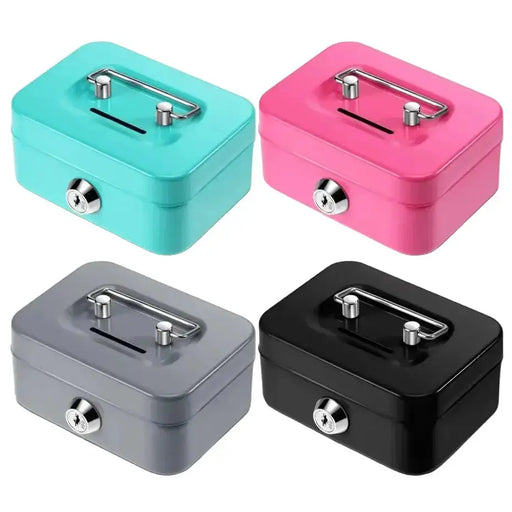 Mini Key Lock Money Safe Box (available in 4 colours) by Habicare