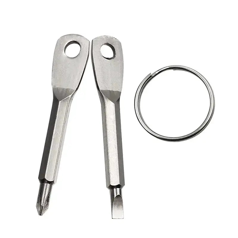 Mini Keychain Screwdriver Tool – Phillips & Slotted (2 colours available) by Habicare