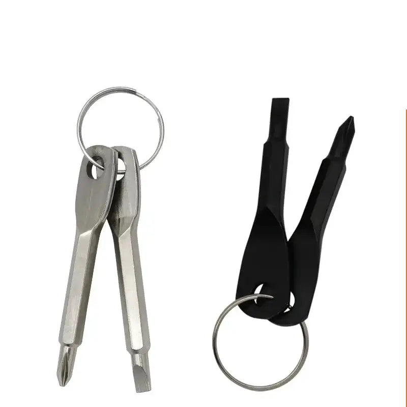 Mini Keychain Screwdriver Tool – Phillips & Slotted (2 colours available) by Habicare