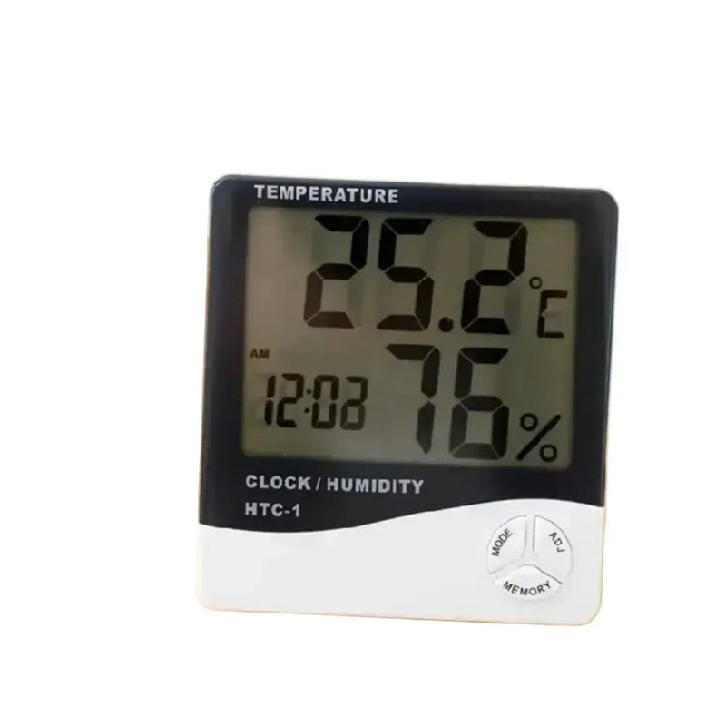 Mini LCD Digital Thermometer Hygrometer for Indoor Use (available in 2 types in packaging) by Habicare
