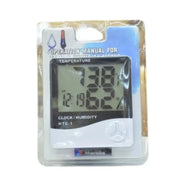 Mini LCD Digital Thermometer Hygrometer for Indoor Use (available in 2 types in packaging) by Habicare