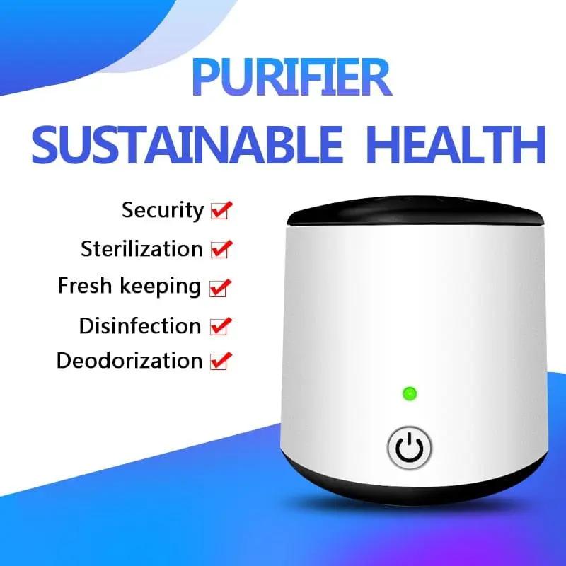 Mini Portable Ozone Generator: Compact Air Purifier and Ionizer by SportZone.co.nz