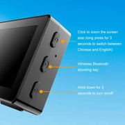 Mini Portable Wireless Selfie Screen Display for iPhone & Android Rear Camera by Habicare