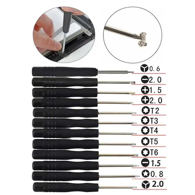 Mini Precision Screwdriver Set (12-in-1) by Habicare