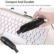 9eight5 Tools & Models Mini USB Office Vacuum Cleaner USB Powered Mini Keyboard Vacuum Cleaner With Brush