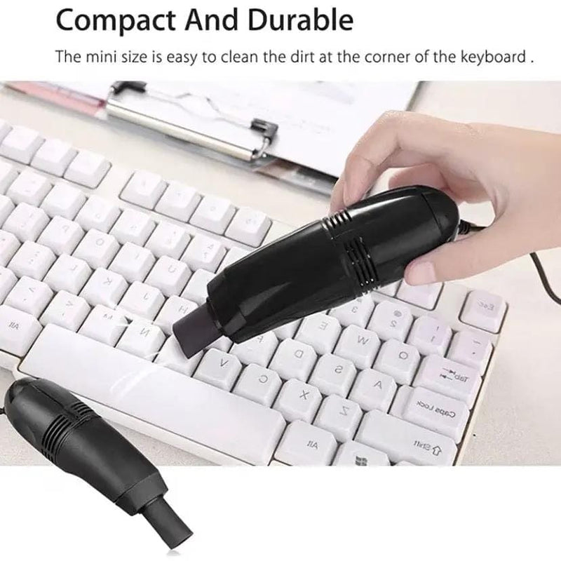 9eight5 Tools & Models Mini USB Office Vacuum Cleaner USB Powered Mini Keyboard Vacuum Cleaner With Brush