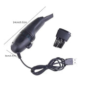 9eight5 Tools & Models Mini USB Office Vacuum Cleaner USB Powered Mini Keyboard Vacuum Cleaner With Brush