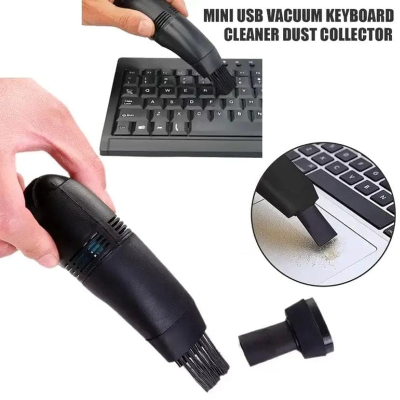 9eight5 Tools & Models Mini USB Office Vacuum Cleaner USB Powered Mini Keyboard Vacuum Cleaner With Brush