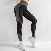Seamless Hollow Yoga Pants for Women - Moisture-Wicking Breathable Leggings | Athletic Wear by Mead's Supply & Equipment Outfitters limited