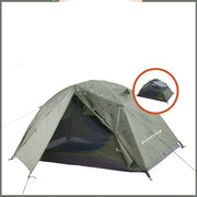 BlackDeer Double Layer Camping Tent - 2-3 Person Waterproof 3/4 Season Shelter with Aluminum Poles by Mead's Supply & Equipment Outfitters limited