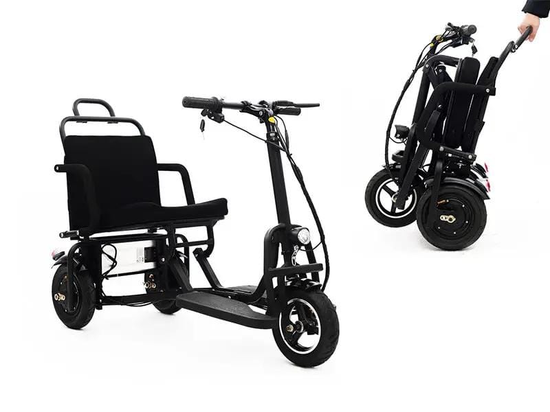 Kiwi Grab Kiwi Grab Foldable 3 wheel electric scooter mobility scooter black Foldable 3 wheel electric scooter mobility scooter black