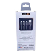 9eight5 Accessories Mobigo 1.2m 3 in 1 cable GO3TLM Mobigo 1.2m 3In1 USB Cable GO3TLM Universal Charging