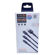 9eight5 Electronics Accessories Mobigo 1.2m 3 In 1 Cable GO3TLM Mobigo 1.2m 3 In 1 Cable GO3TLM