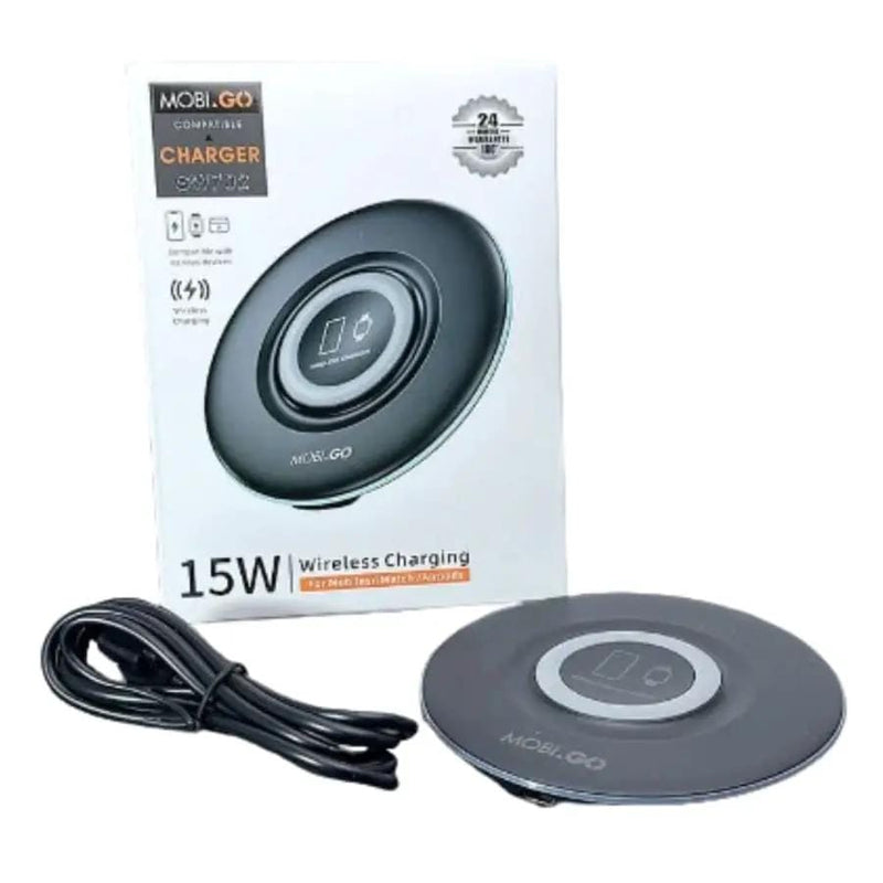 9eight5 Electronics Accessories Mobigo 15W Wireless Charger (Designed for phones, smart watches & Airpods) Mobigo 15W Wireless Charger (Designed for phones, smart watches & Airpods)