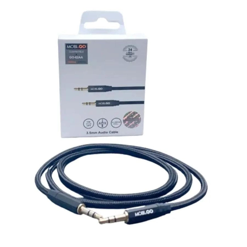 9eight5 Accessories Mobigo 1m 3.5mm cable GO62AA Mobigo 1m 3.5mm Audio Cable GO62AA for Headphones