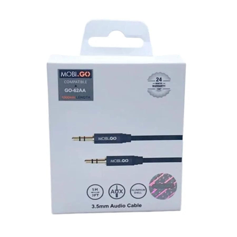 9eight5 Accessories Mobigo 1m 3.5mm cable GO62AA Mobigo 1m 3.5mm Audio Cable GO62AA for Headphones