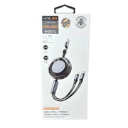 9eight5 Accessories Mobigo 1m 3 in 1 Cable GO2TL Mobigo 1m 3 In 1 USB A To Type C Micro USB Cable