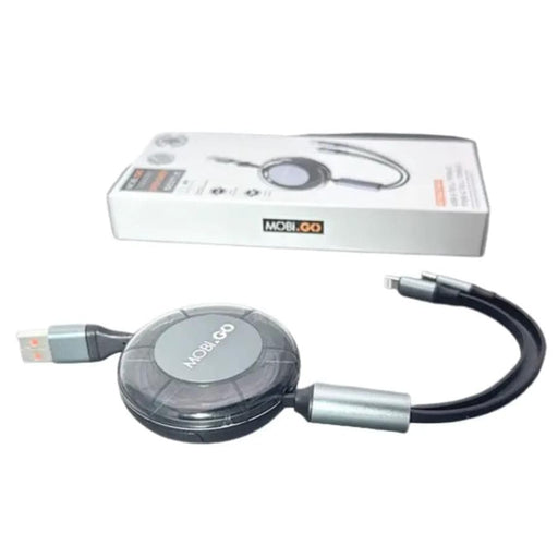 9eight5 Accessories Mobigo 1m 3 in 1 Cable GO2TL Mobigo 1m 3 In 1 USB A To Type C Micro USB Cable