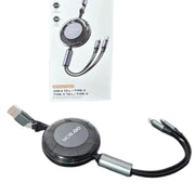 9eight5 Accessories Mobigo 1m 3 in 1 Cable GO2TL Mobigo 1m 3 In 1 USB A To Type C Micro USB Cable