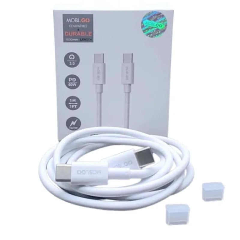 9eight5 Accessories Mobigo 1m 60W Type-C to C cable 201TT Mobigo 1m 60W Type-C to C cable 201TT