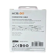 9eight5 Accessories Mobigo 1m USB-A to Lightning cable 201L Mobigo 1m USB A to Lightning Cable for Apple