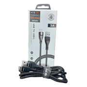 9eight5 Accessories Mobigo 1m USB-A to Lightning cable GO101 Mobigo 1M USB A To Lightning Cable GO101 Braided 3A