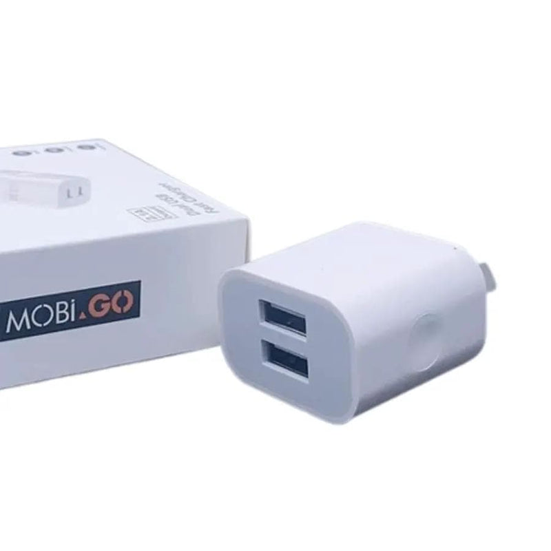 9eight5 Accessories Mobigo 2.1A wall charger GO306 Mobigo 2.1A wall charger GO306