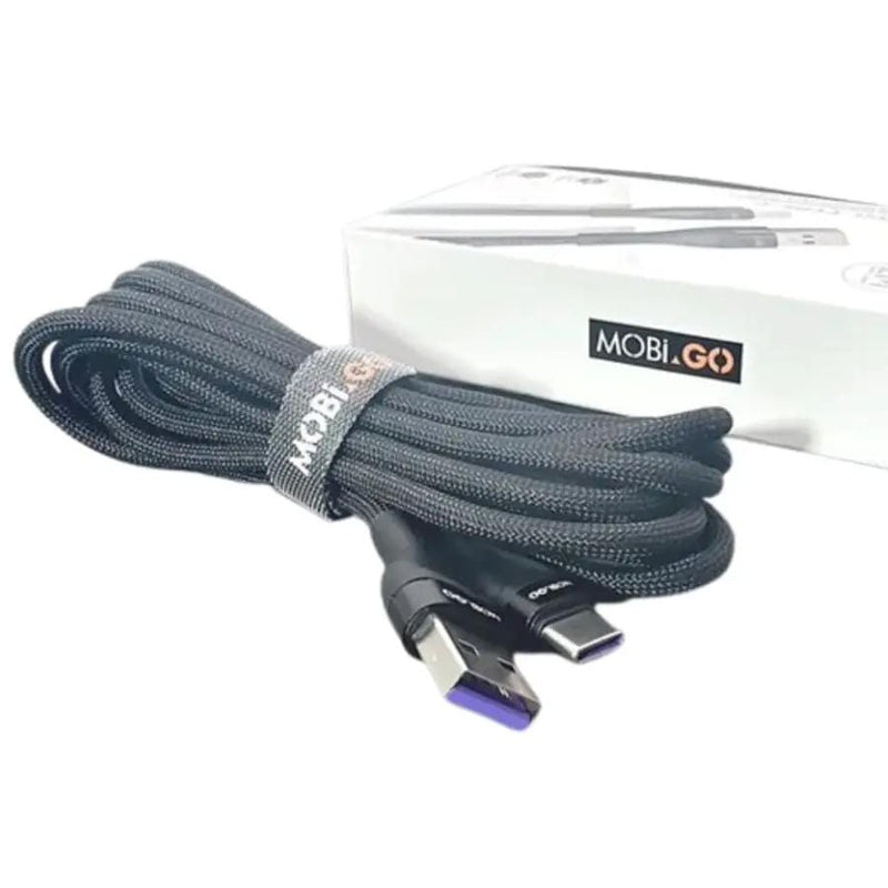9eight5 Accessories Mobigo 2m USB-A to C cable GO106 Mobigo 2M USB A to USB C Cable GO106 Fast Charging