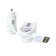 9eight5 Accessories Mobigo 3.1A 2 USB car charger with USB-A to Lightning combo GO221L Mobigo 3.1A 2 USB car charger with USB-A to Lightning combo GO221L