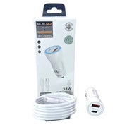 9eight5 Accessories Mobigo 38W 2 UAB car charger with Type-C to Lightning combo GO200PDL Mobigo 38W 2 UAB car charger with Type-C to Lightning combo GO200PDL