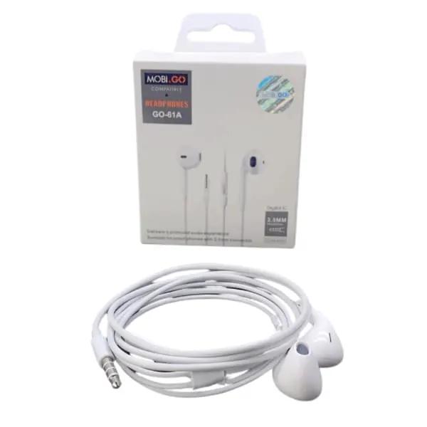 Mobigo GO-61A Earphones (extra bass) (3.5mm Jack) by 9eight5