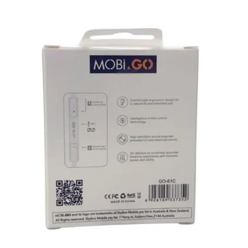 Mobigo GO-61C Earphones (extra bass) (Type C Jack) by 9eight5