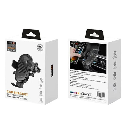 9eight5 Phone/Tablet Accessories Mobigo Mobile Phone Car Bracket Holder G4 Plus Mobigo Mobile Phone Car Bracket Holder G4 Plus
