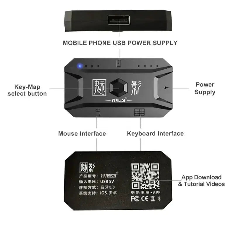 Mobile Controller Adapter – BT 5.0 (6 different sets available) by Habicare
