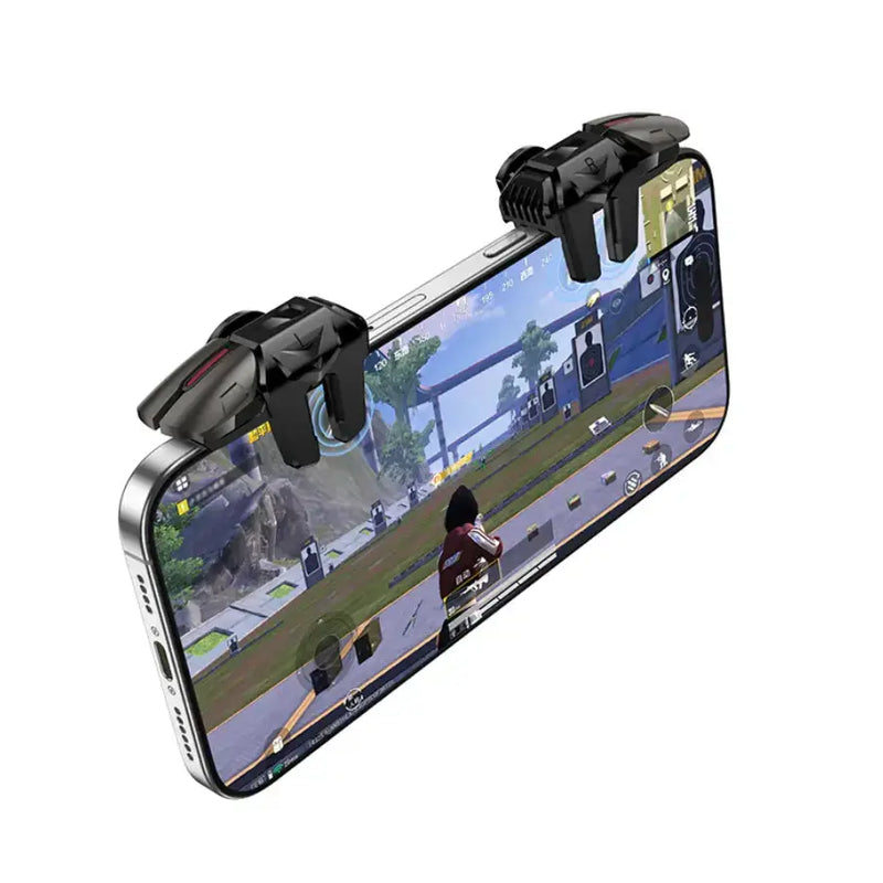 techplus Mobile Gaming Trigger Buttons 4 Finger Controller (GA22) Mobile Gaming Trigger Buttons 4 Finger Controller (GA22)...