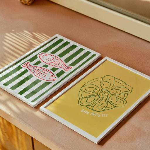 The Fishes by Blank Wall Print Shop