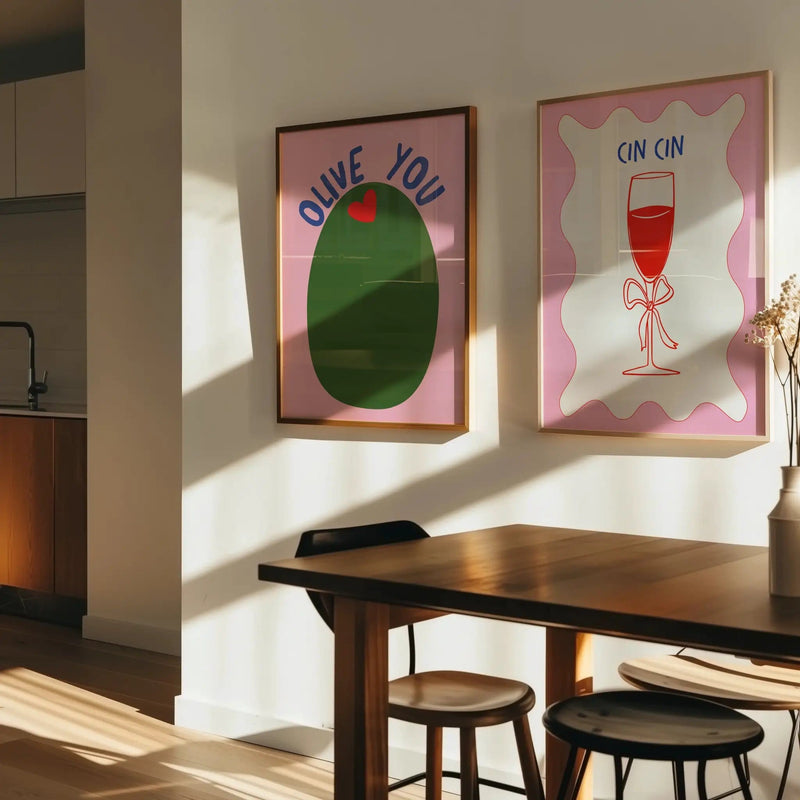 Olive You by Blank Wall Print Shop
