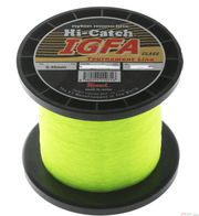IGFA Momoi 8kg 10kg 15kg 24kg 37kg Bulk - Hi-Catch nylon monofilament fishing line in fluoro yellow.