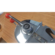 Morse Twin Engine Mt-3 Engine Control close-up with dual-function levers and high-quality finish.