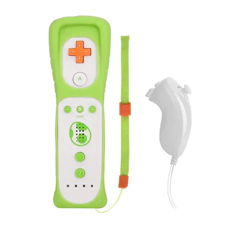 Motion Plus Remote & Nunchuk – Replacement with Silicone Case for Wii/Wii U by Habicare