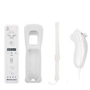 Motion Plus Remote & Nunchuk – Replacement with Silicone Case for Wii/Wii U by Habicare