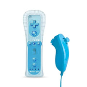Motion Plus Remote & Nunchuk – Replacement with Silicone Case for Wii/Wii U by Habicare