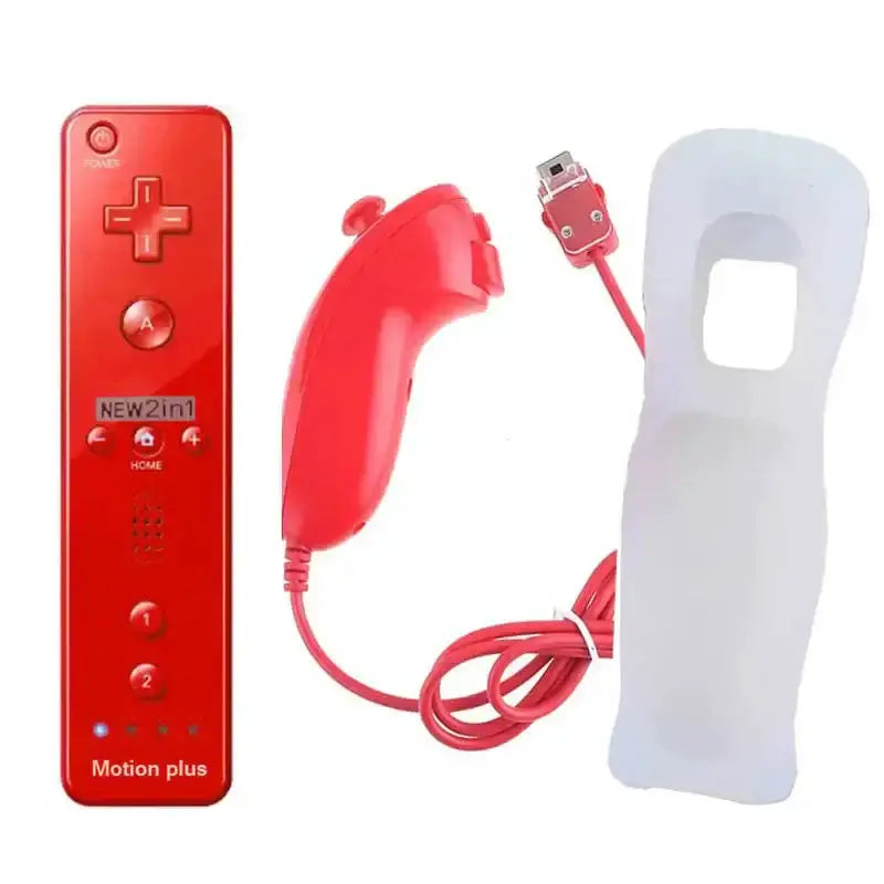 Motion Plus Remote & Nunchuk (various colours available) by Habicare