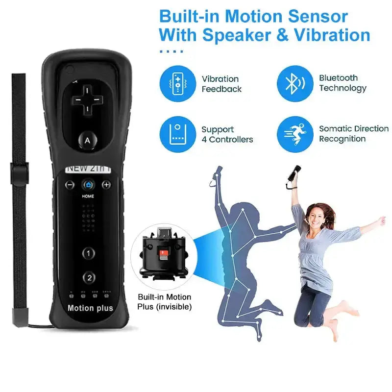 Motion Plus Remote & Nunchuk (various colours available) by Habicare
