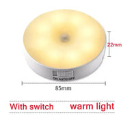 USB Rechargeable Motion Sensor LED Night Light by Habicare