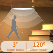 USB Rechargeable Motion Sensor LED Night Light by Habicare